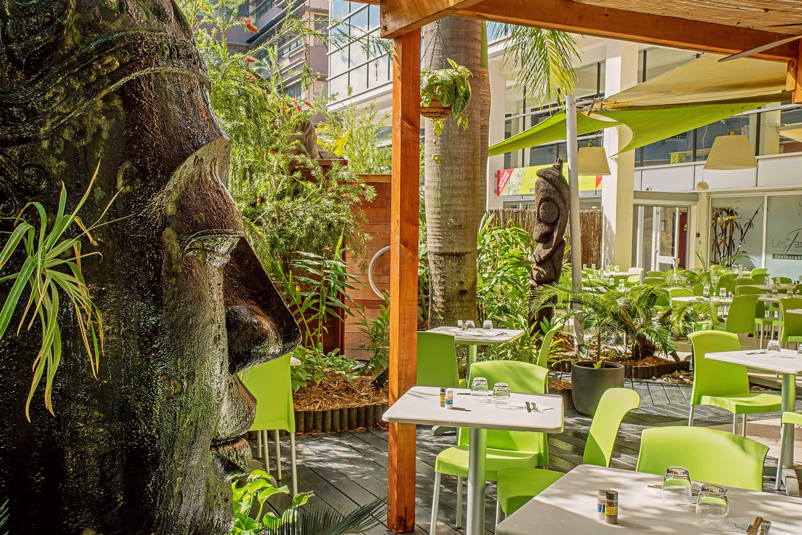 Restaurant Les Jardins hôtel Nouméa Nouvelle-Calédonie