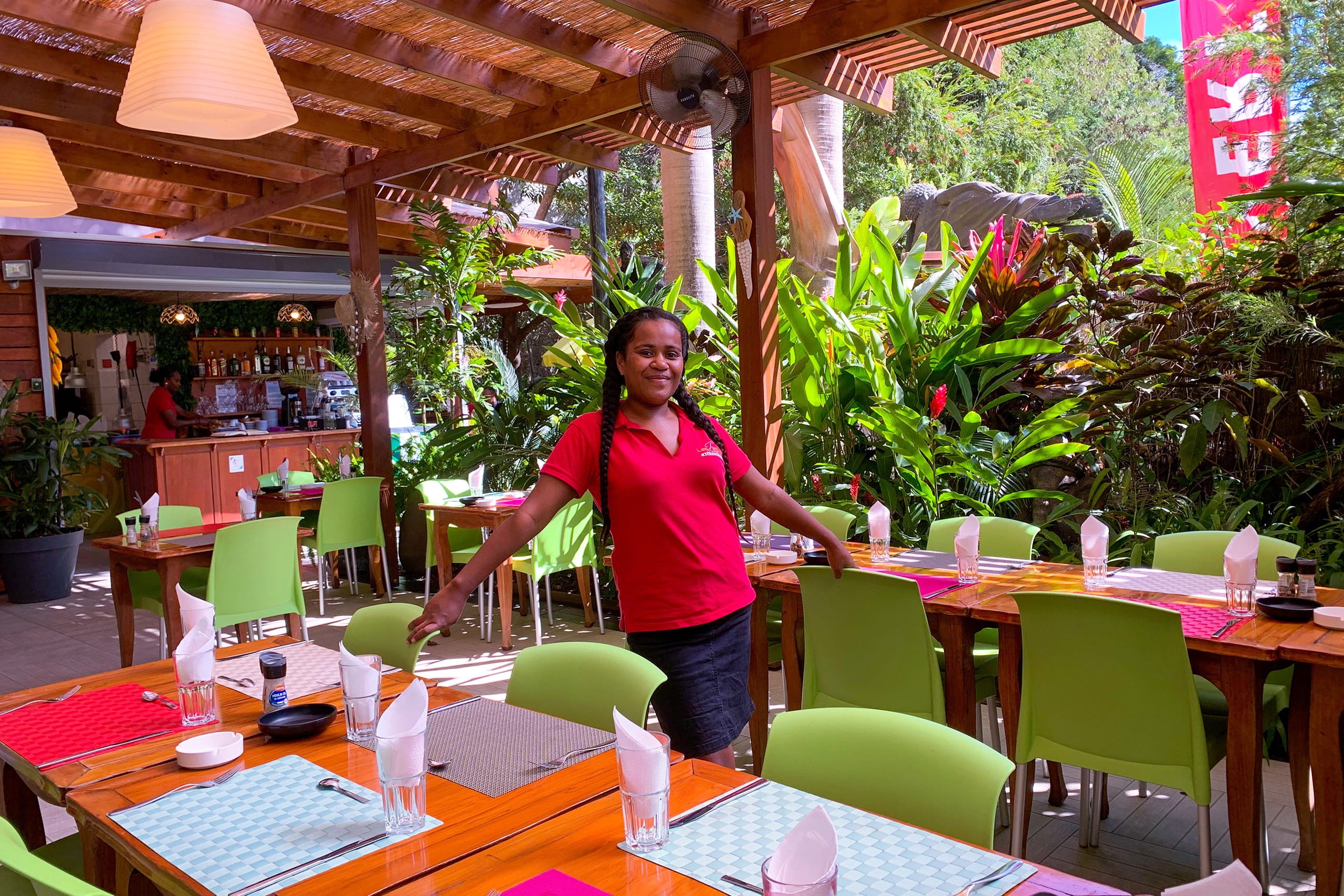 Restaurant Les Jardins hotel Noumea New Caledonia