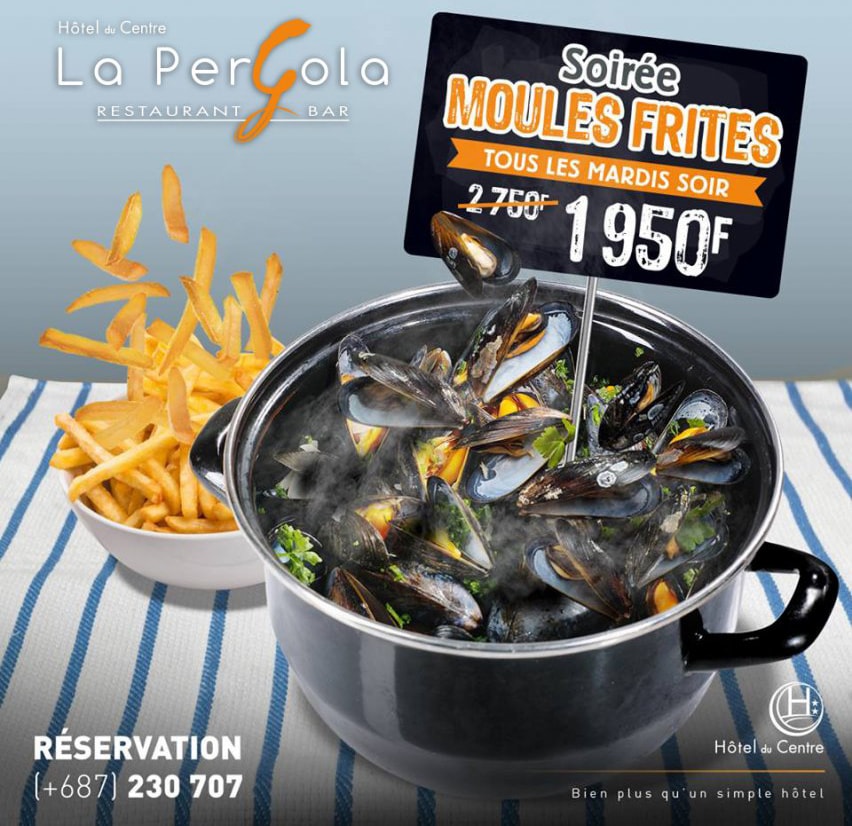 La Pergola Culinary origins hotel at Noumea 