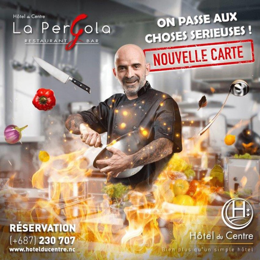 The new menu of the La Pergola