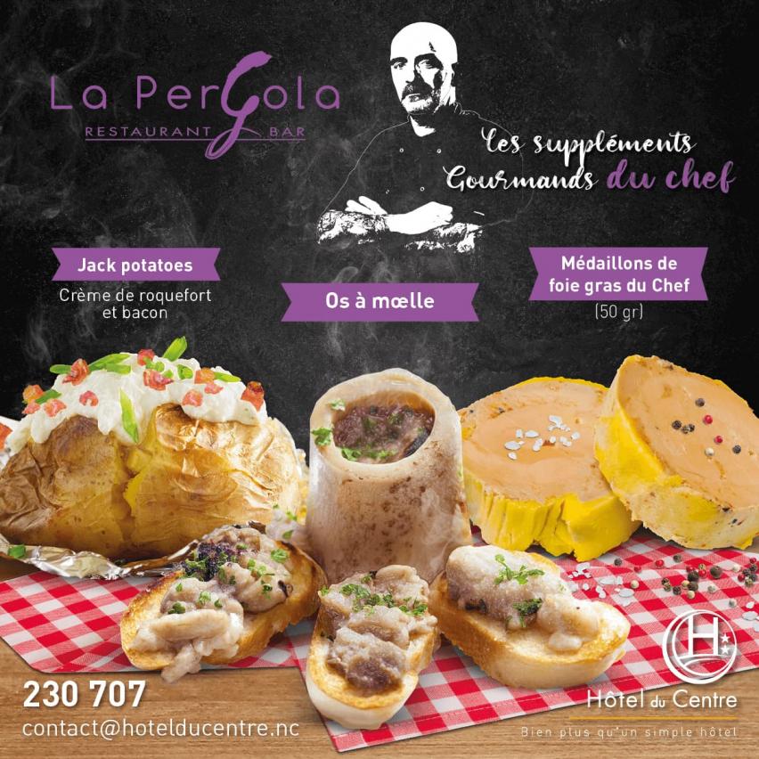 Surrender to the extras of La Pergola’s Chef